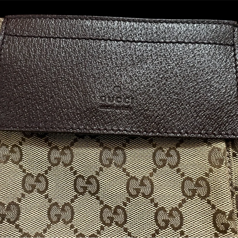 ▪️GUCCI▪️GG Canvas Monogram Waist Bag - Picture 4 of 11